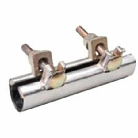 TOTALTURF Pipe Repair Clamp Stainless steel 6 in. TO109376